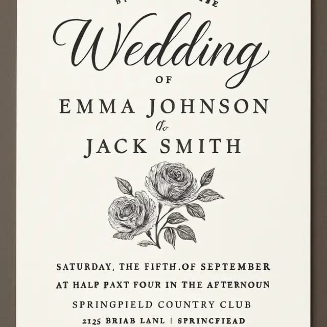 Custom Invitation Generator